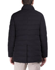 Dark Blue ‘Calegari’ Down-Filled Padded Coat