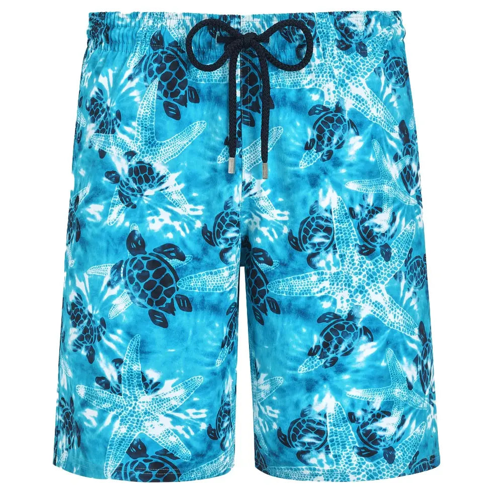 Starlettes and Turtle Tie Dye Okorise Swim Shorts SWIMWEAR Vilebrequin   