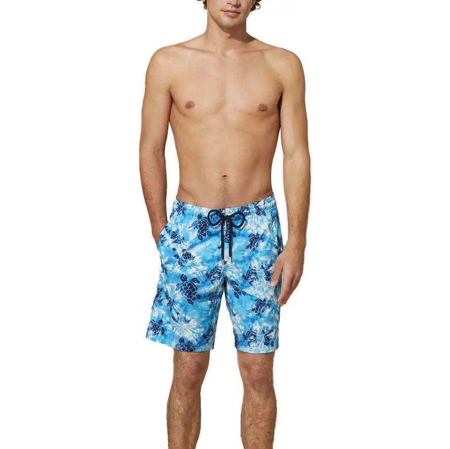 Starlettes and Turtle Tie Dye Okorise Swim Shorts SWIMWEAR Vilebrequin   