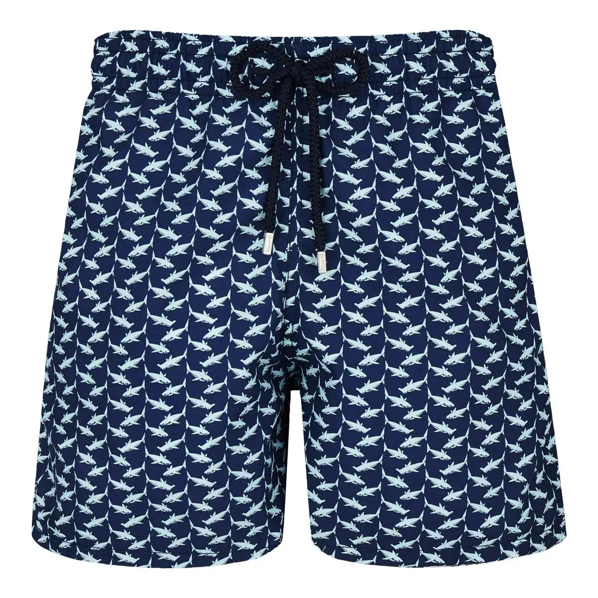 Navy ‘Net Sharks’ Moorea Swim Trunks SWIMWEAR Vilebrequin   