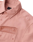 Scale Rust Pink Short Sleeve Shirt Short Sleeve Belstaff   