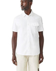 Scale White Short Sleeve Shirt Short Sleeve Belstaff   