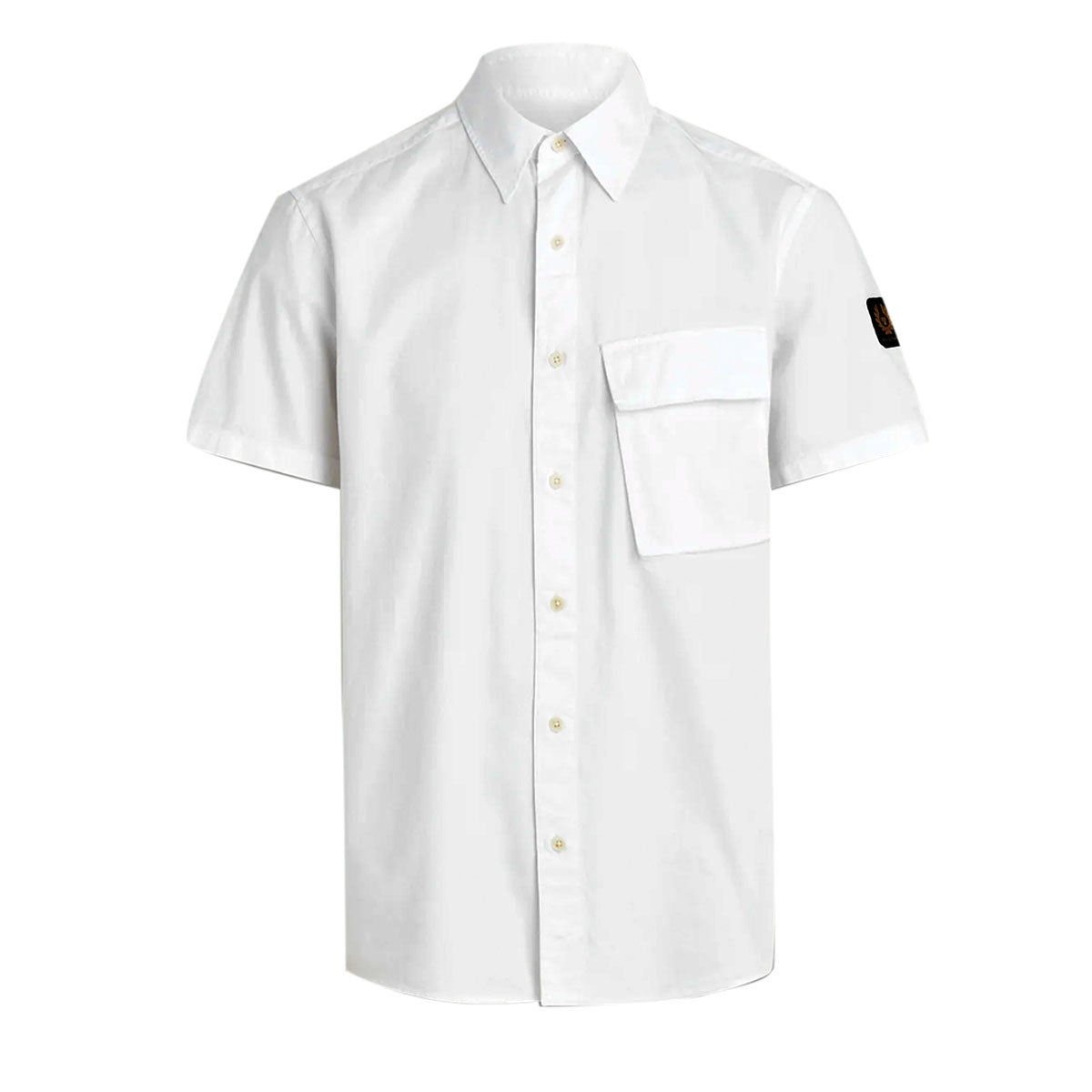 Scale White Short Sleeve Shirt Short Sleeve Belstaff   