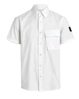 Scale White Short Sleeve Shirt Short Sleeve Belstaff   