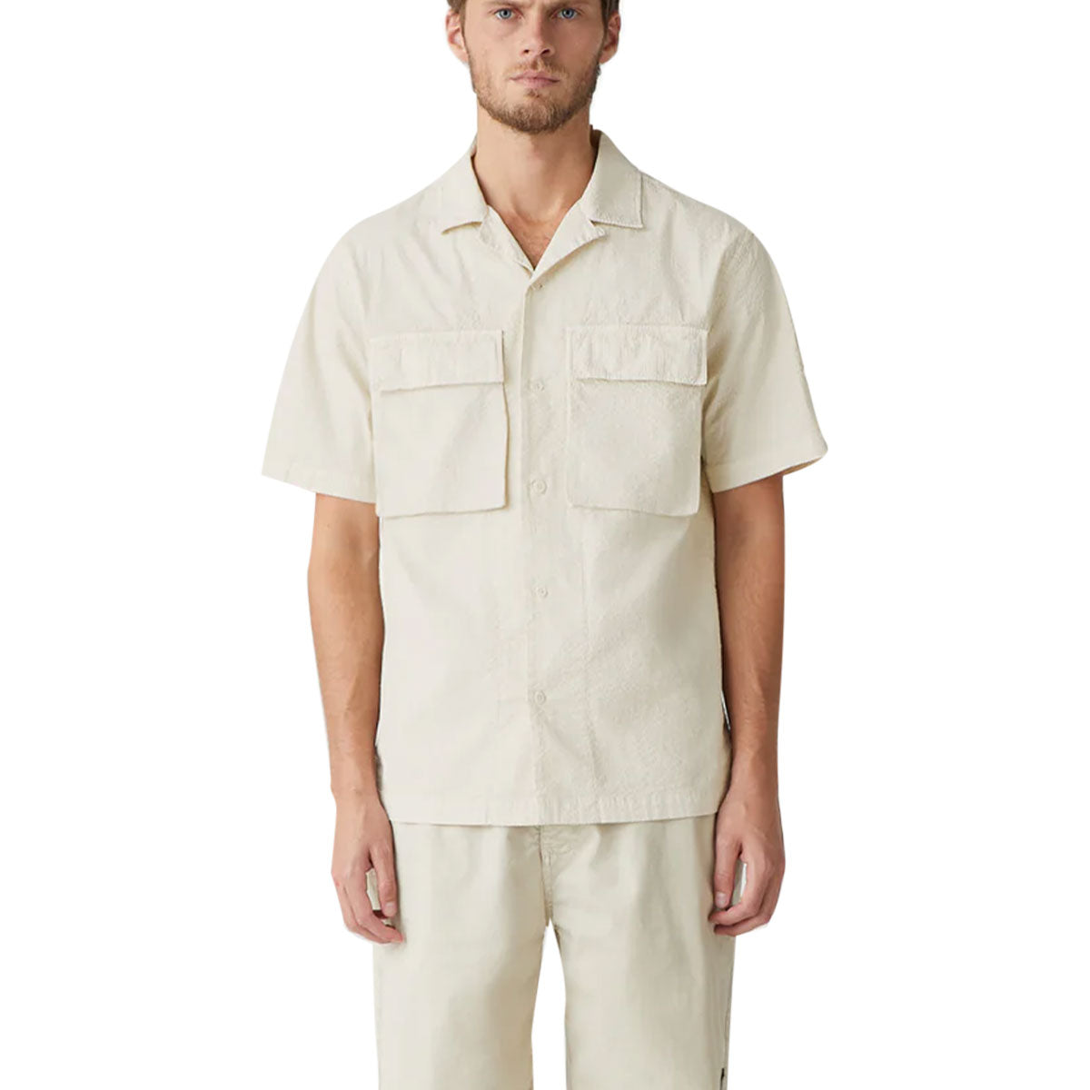 Shell Caster Short Sleeve Shirt Short Sleeve Belstaff   