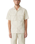 Shell Caster Short Sleeve Shirt Short Sleeve Belstaff   