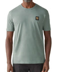 Mineral Green Jersey Cotton T-shirt TEE SHIRTS Belstaff   