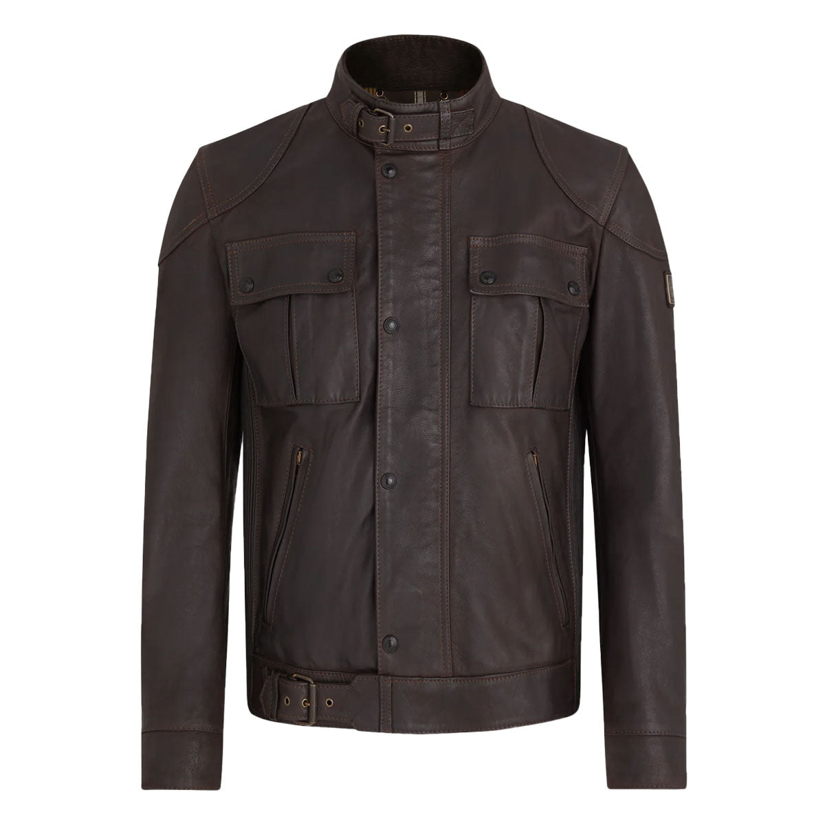 Legacy Gangster Leather Jacket  Belstaff   