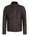 Legacy Gangster Leather Jacket  Belstaff   