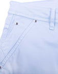 Light Blue Lou Five Pocket Shorts  Jacob Cohen   