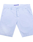 Light Blue Lou Five Pocket Shorts  Jacob Cohen   