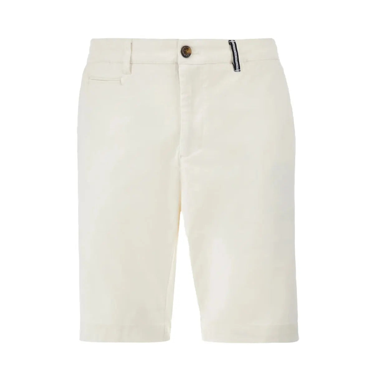 Off White Regular-fit Chino Shorts SHORTS La Martina   