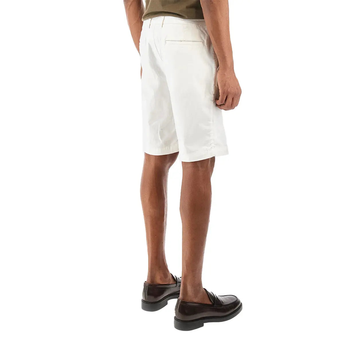 Off White Regular-fit Chino Shorts SHORTS La Martina   