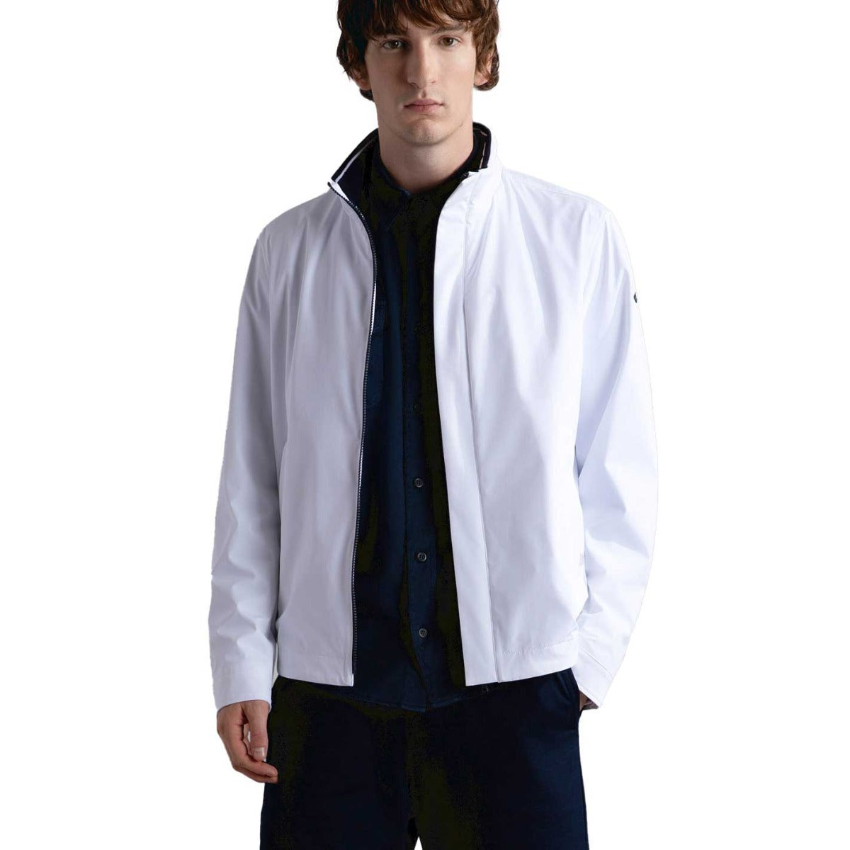 White Lightweight Typhoon® RE-4x4 Stretch Jacket  Paul & Shark   