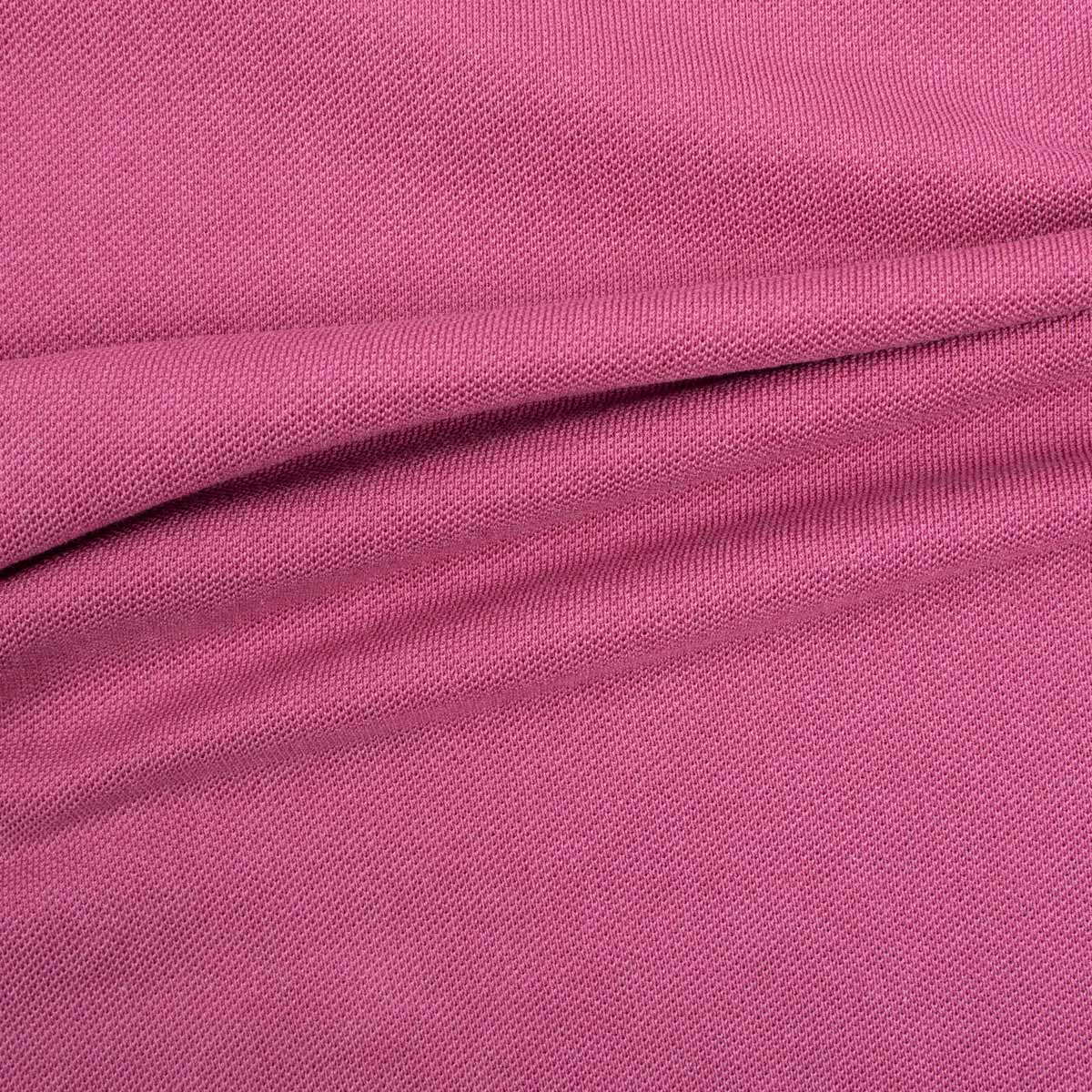 Cotton Piqué Polo Shirt Raspberry S/S POLOS FEDELI   