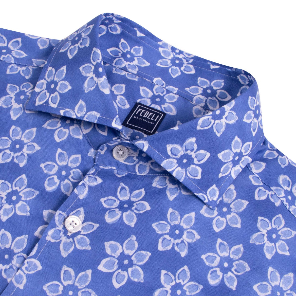 Lightweight Cotton Flower Printed Shirt  FEDELI   