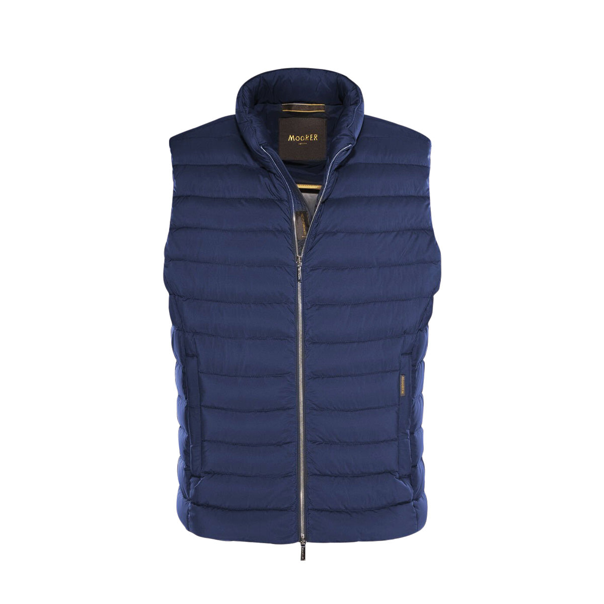 Indigo Blue &#39;Calaf&#39; Down Filled Gilet Gilet Moorer   