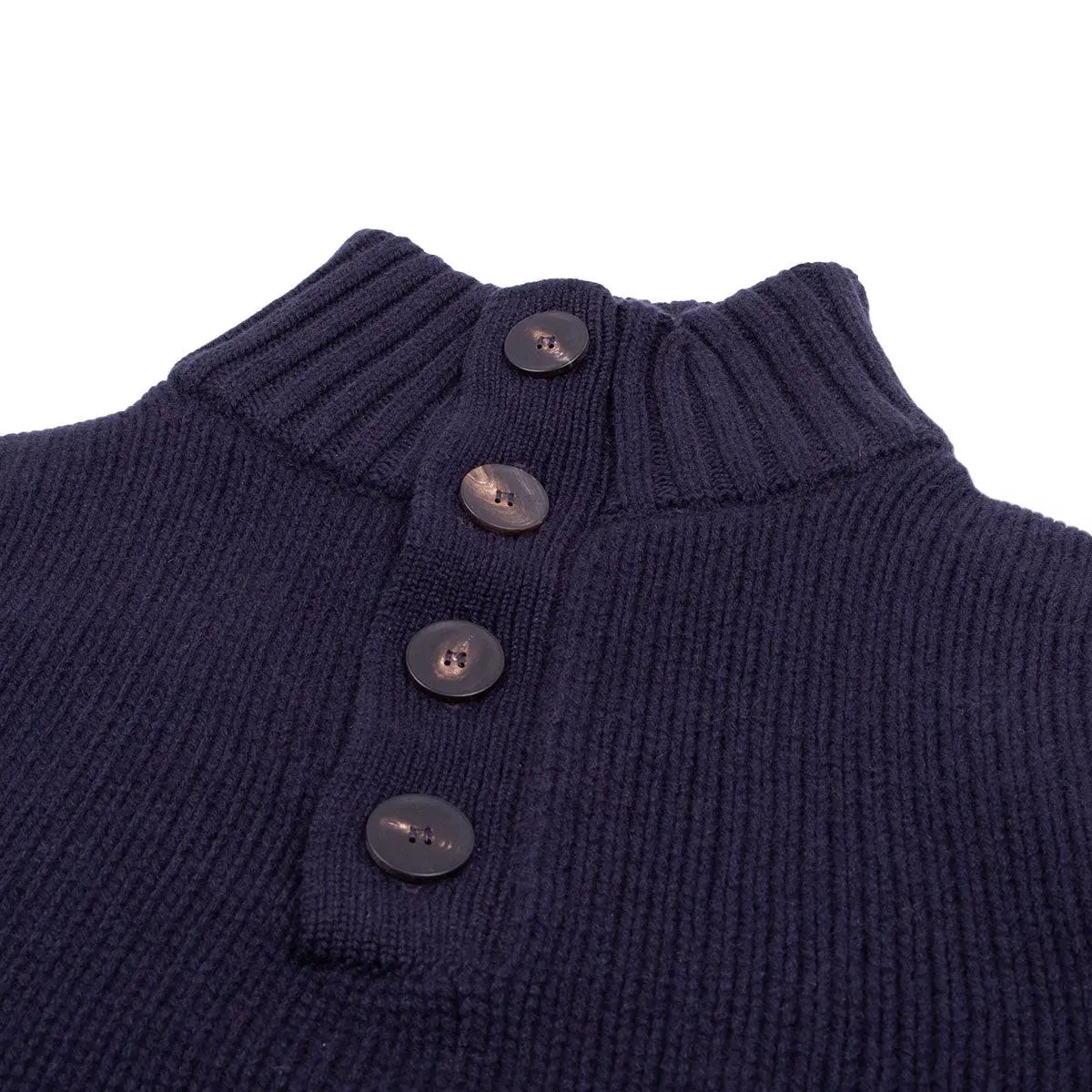 CROMARTY 4 BUTTON NECK (Copy) Robert Old &amp; Co