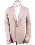 Camel Pure Cotton Lightweight Blazer JACKETS Robert Old   