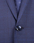 Navy Check Super 130's Wool Suit