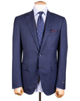 Navy Check Super 130's Wool Suit