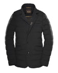 Black 'Zayn' Down-Filled Padded Coat