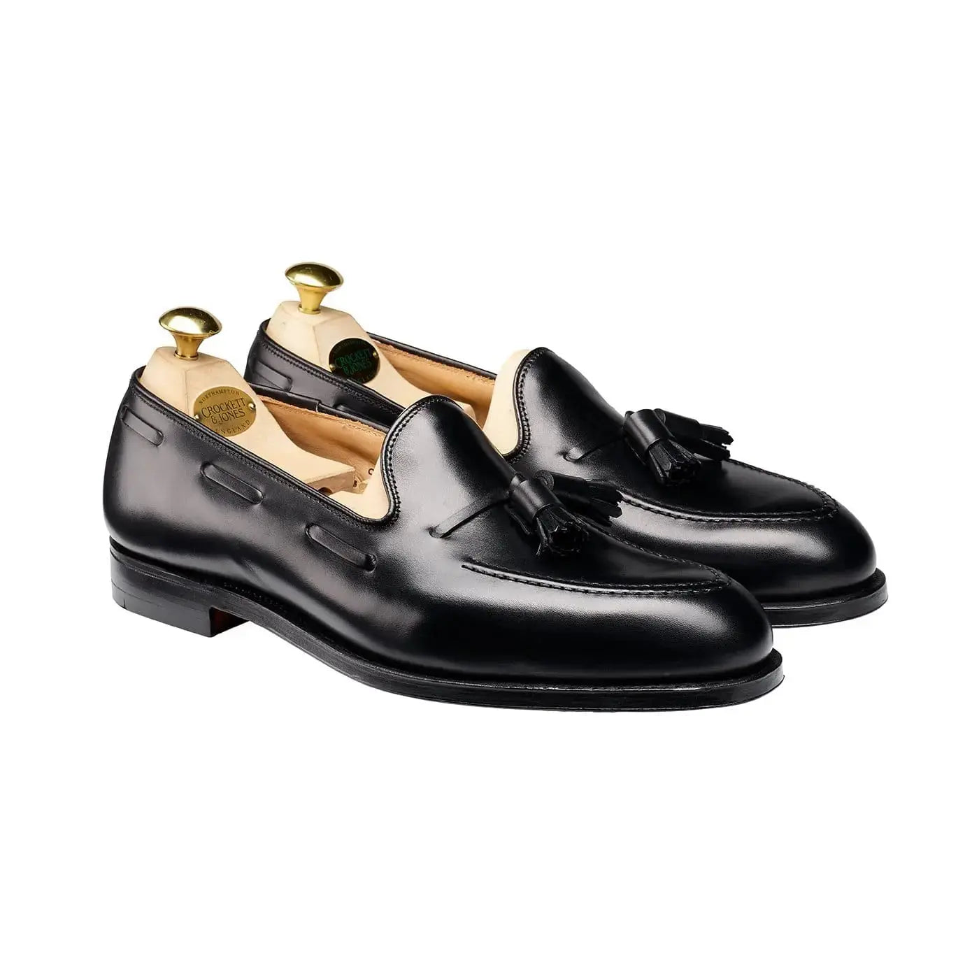 Cavendish Black Calf Tassel Loafer  Crockett & Jones   