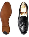 Cavendish Black Calf Tassel Loafer  Crockett & Jones   