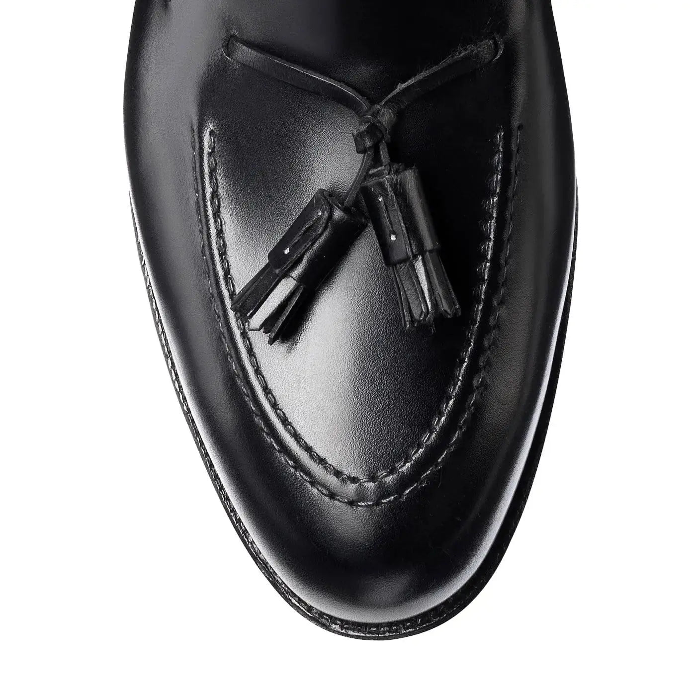 Cavendish Black Calf Tassel Loafer  Crockett & Jones   