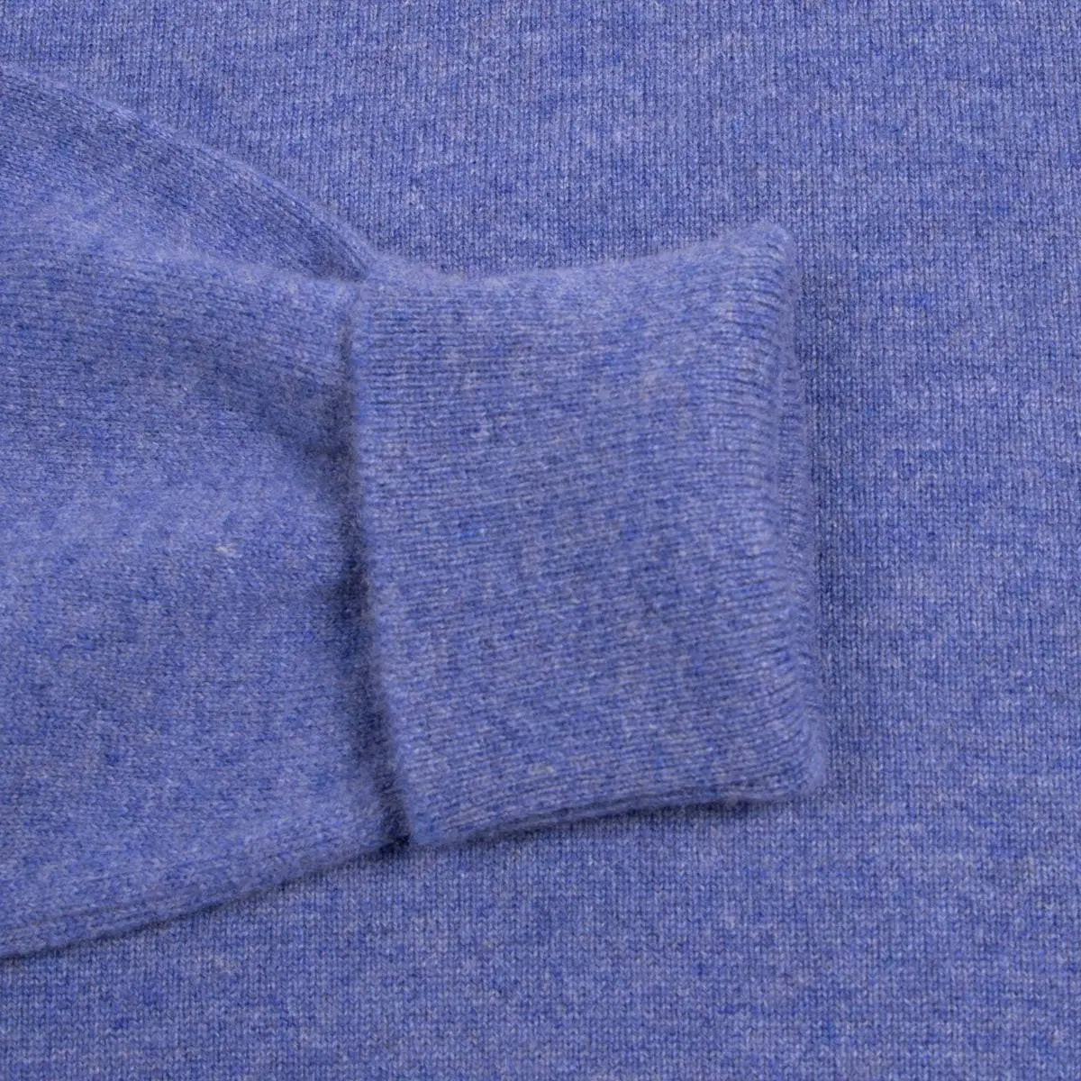 Lapis Blue Chatsworth 2ply V-Neck Cashmere Sweater Robert Old