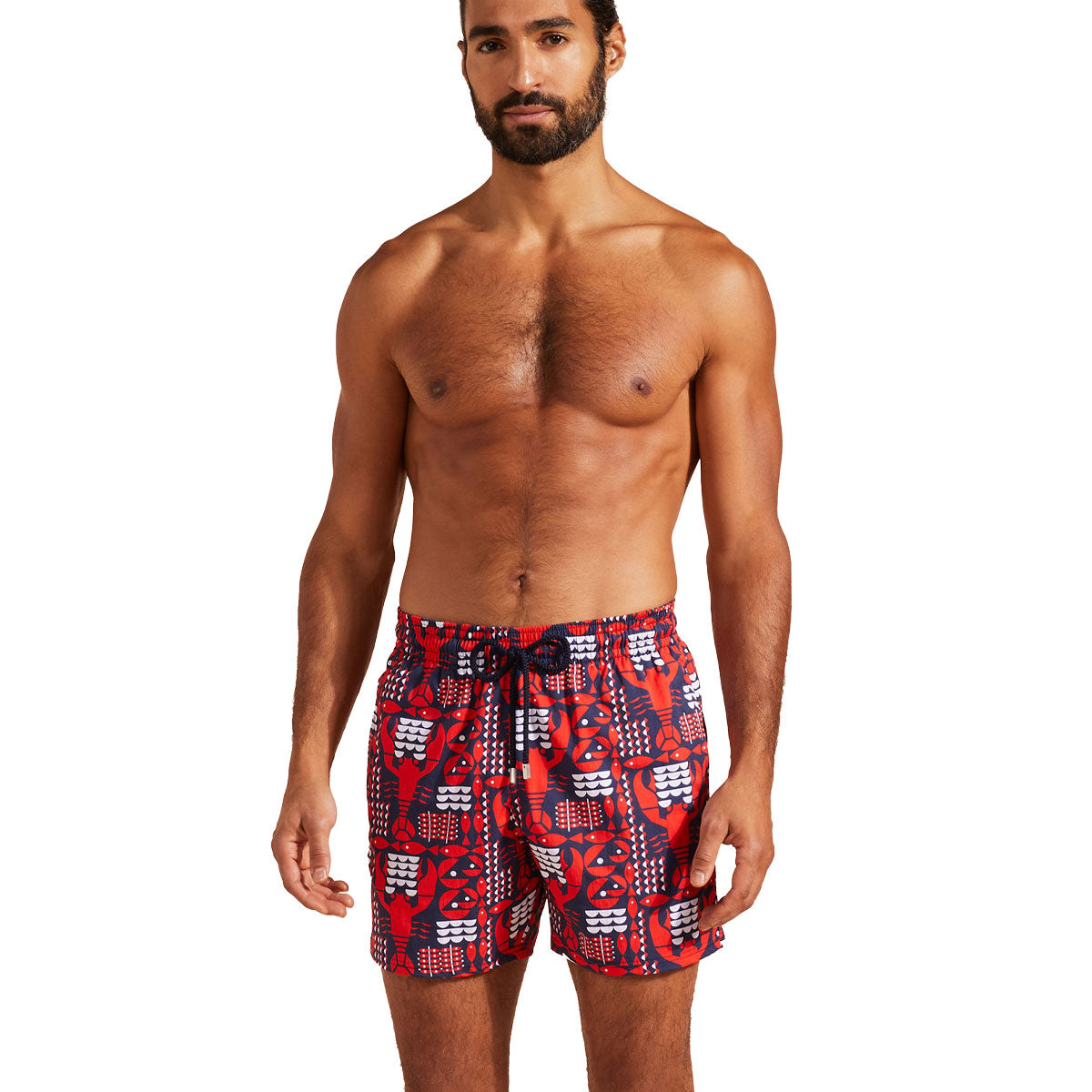 'Graphic Lobster' Moorise Swim Shorts SWIMWEAR Vilebrequin   