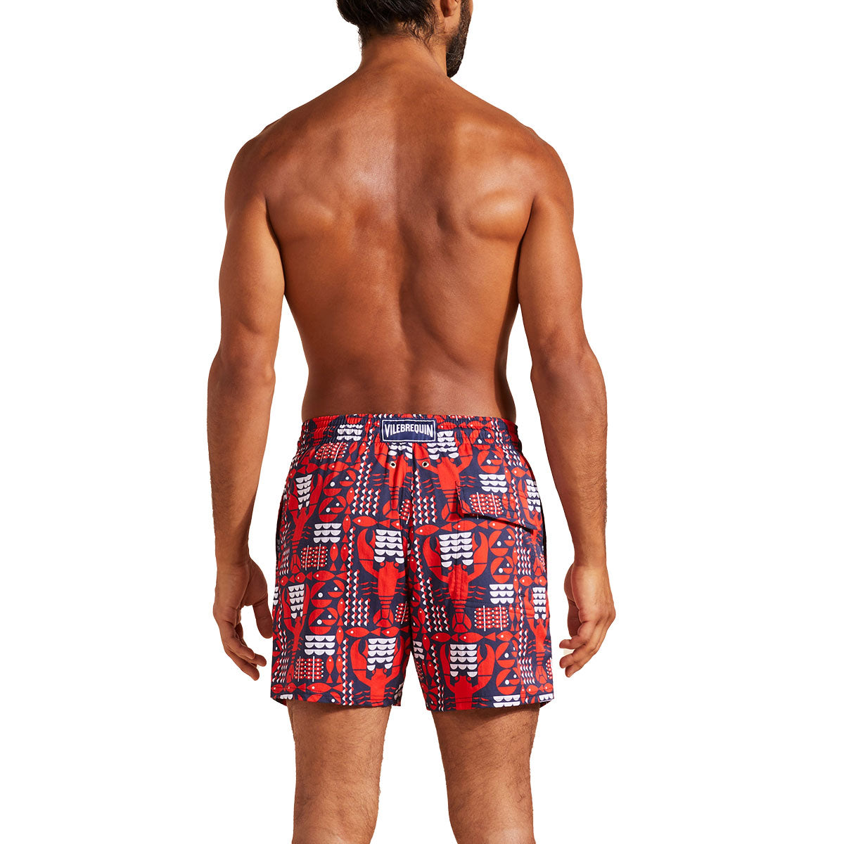 'Graphic Lobster' Moorise Swim Shorts SWIMWEAR Vilebrequin   