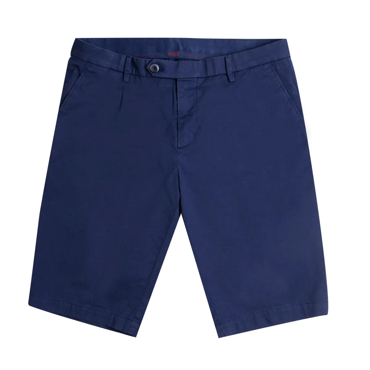 Navy Cotton Stretch Chino Shorts SHORTS Robert Old   