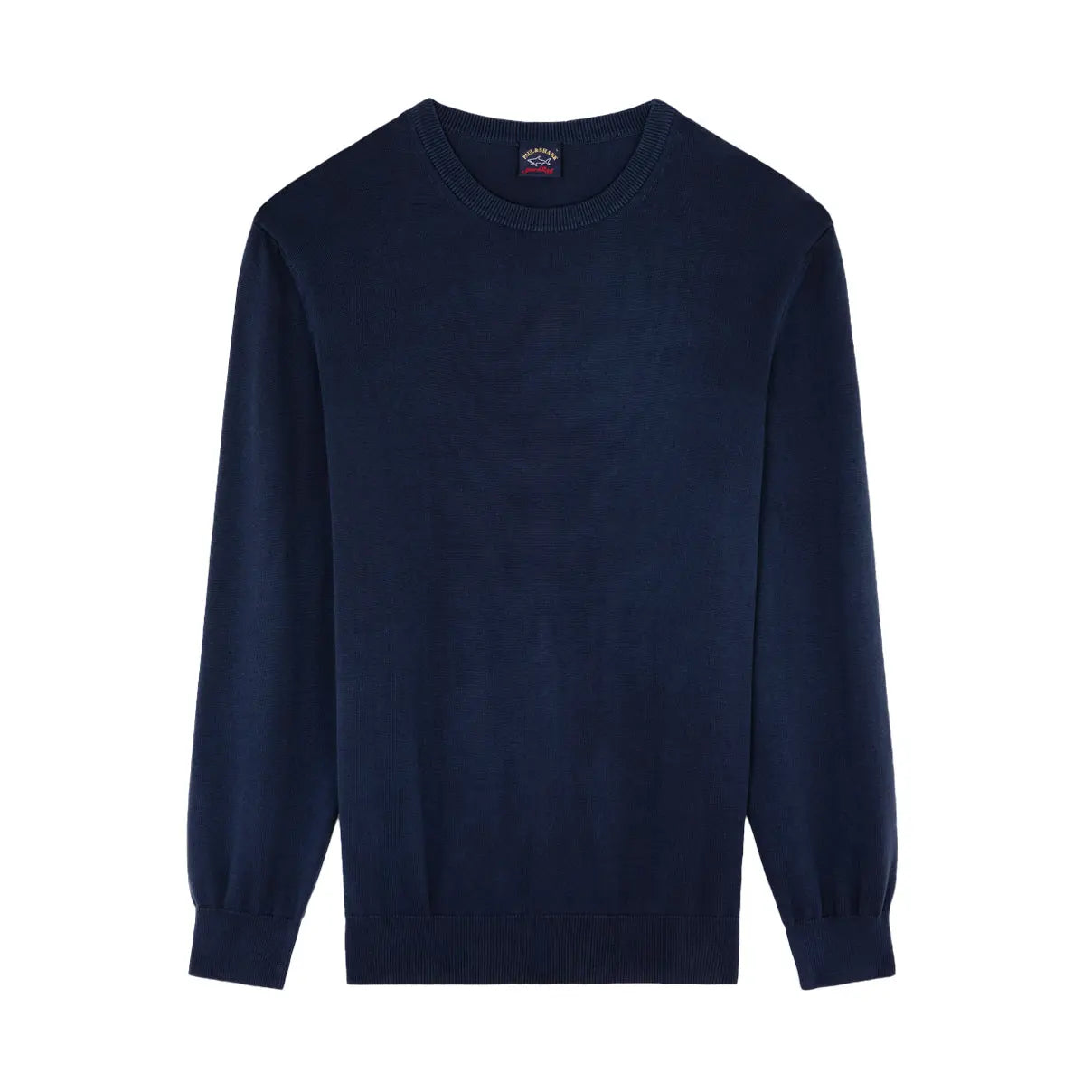 Pima Cotton Navy Knit Sweater KNITWEAR Paul & Shark   