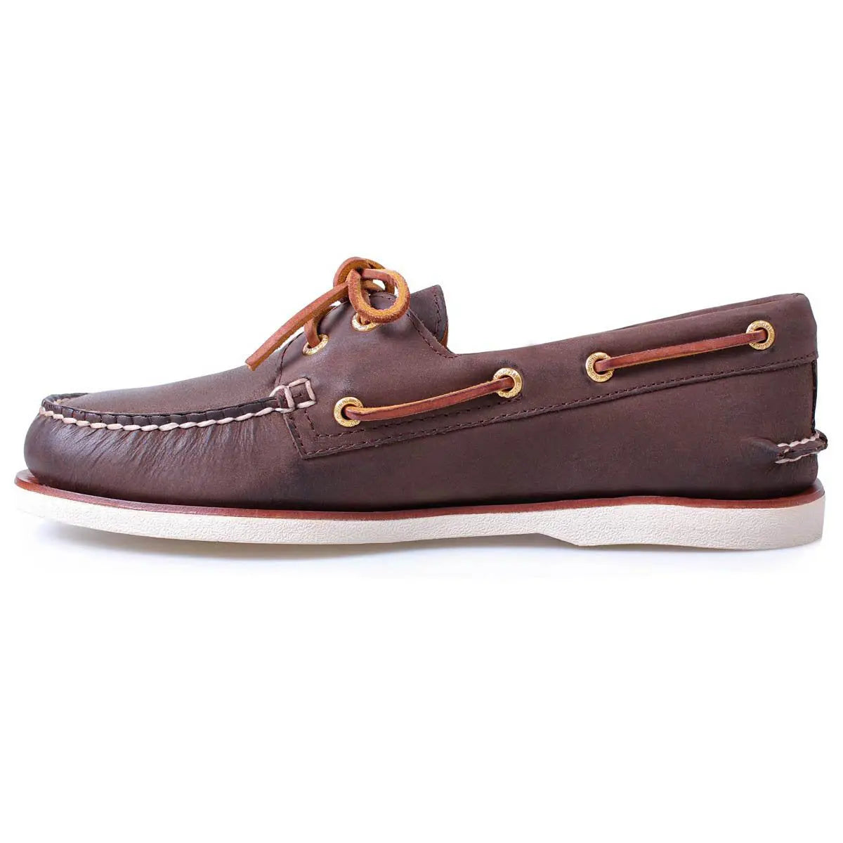 Brown Leather Gold Cup Boat Shoe Sperry