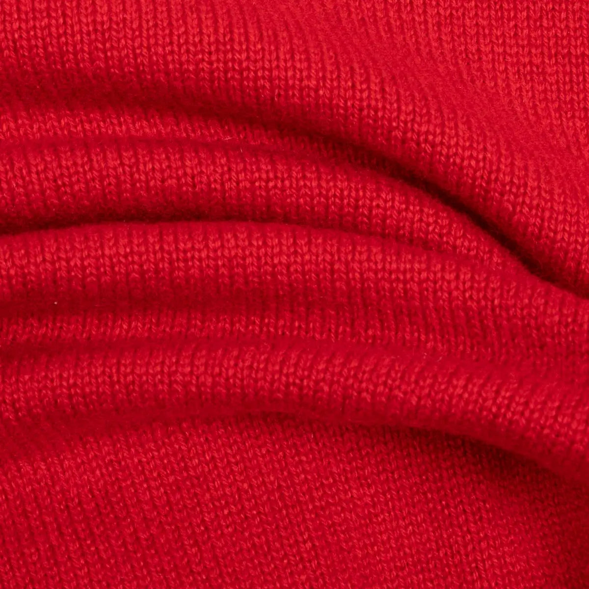 Ruby Red Tiree 4ply Crew Neck Cashmere Sweater Robert Old