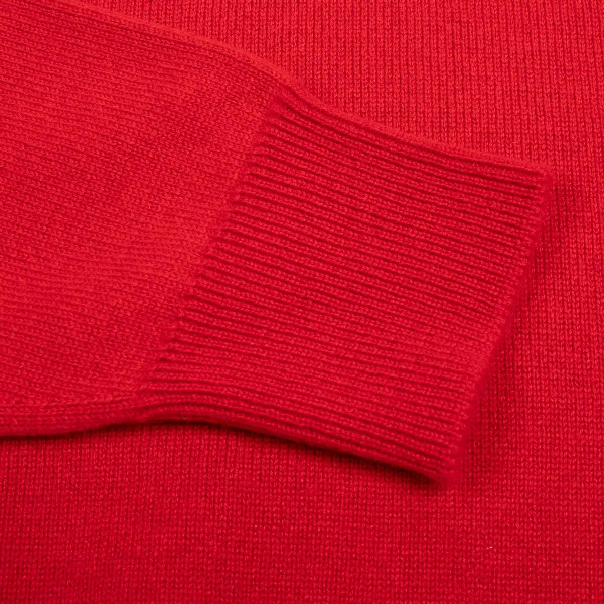 Ruby Red Tiree 4ply Crew Neck Cashmere Sweater Robert Old