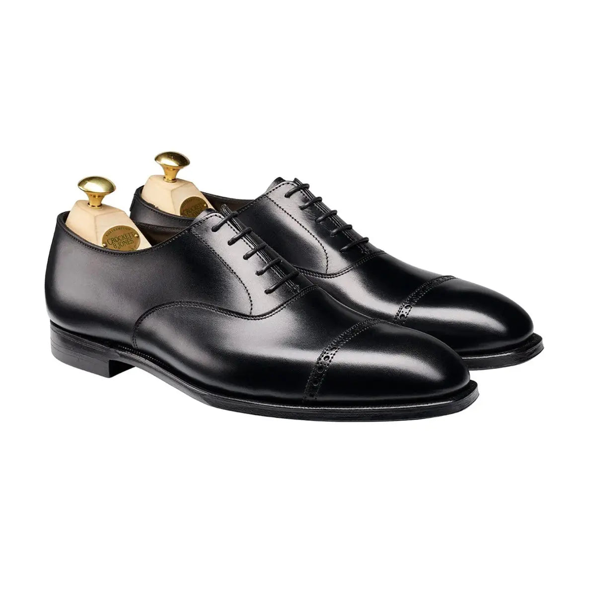 Belgrave Hand Grade Oxford Shoes  Crockett &amp; Jones Black UK 6 