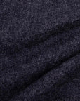 Charcoal Chatsworth 2ply V-Neck Cashmere Sweater Robert Old