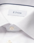 White Signature Twill Contemporary Fit Shirt L/S SHIRTS Eton   