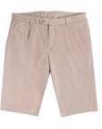 Beige Cotton Stretch Chino Shorts SHORTS Robert Old   